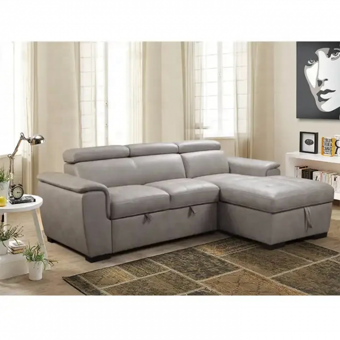 Guangdong leather combination KD headrest USB charge Modular Couch Designs good quality set couch living room sofa 1