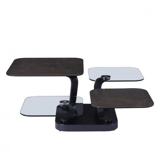 Nontoxic Adjustable Small Cafe Style Table , Antiwear Commercial Coffee Shop Tables 0