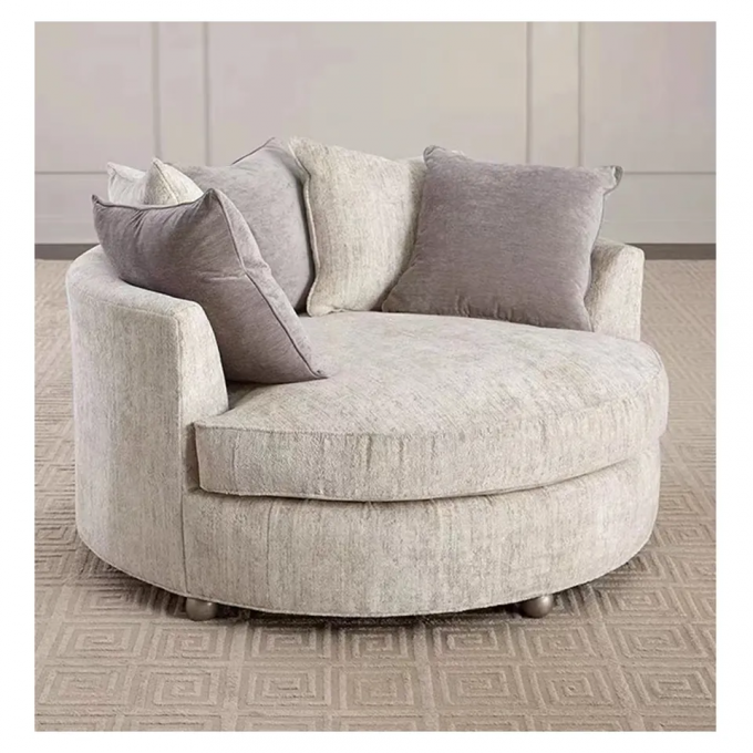 21117 Soft Linen Modular Sectional Cloud Sofa Multipurpose For Living Room 4