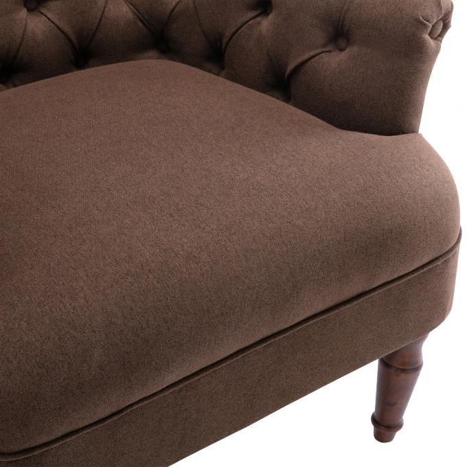 Factory 5 Star fabric hotel furniture single sofa chair for living room cheap wholesale dining chairs 3