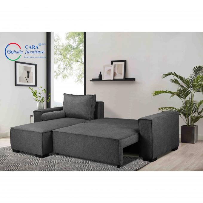 Living Room Furniture Comfortable High Elastic Sponge Pink Couch Modern Corner Sofa Bed 2