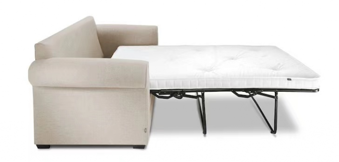 Stain Resistant Pull Out Couch Mattress Queen Size Foldable Comfortable 4