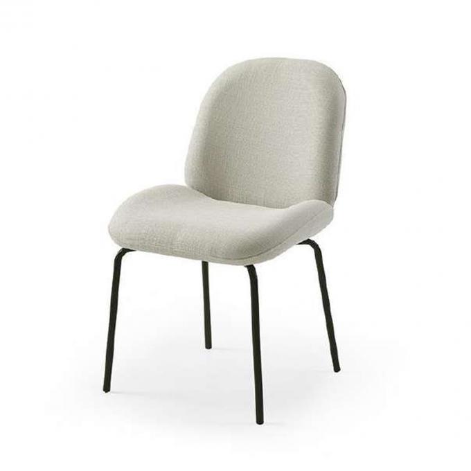 Home Velvet Upholstered Dining Chair Practical With Metal Frame 2
