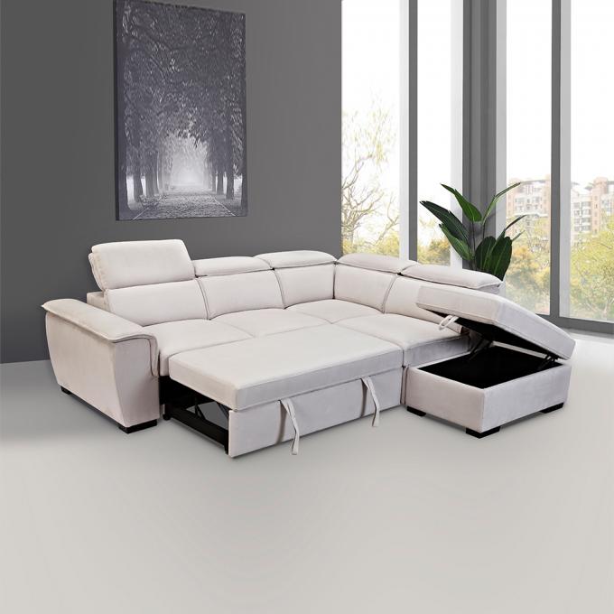 L Shape Antiwear Luxury Corner Sofa Multifunctional Practical 6