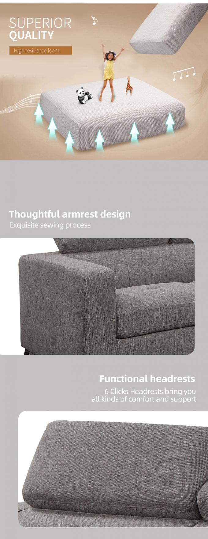 Modern sofa sets for living room L Shape Corner sofa set funiture sofa home living room furniture 3