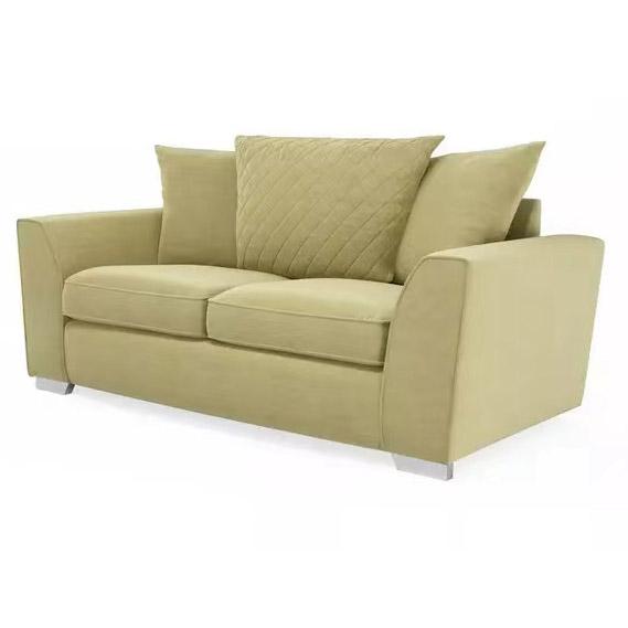 30025 European Style Living Room Furniture 2 Seater Dark Blue Fabric Sofa Luxury Chinese Sofa With Bed Function 2