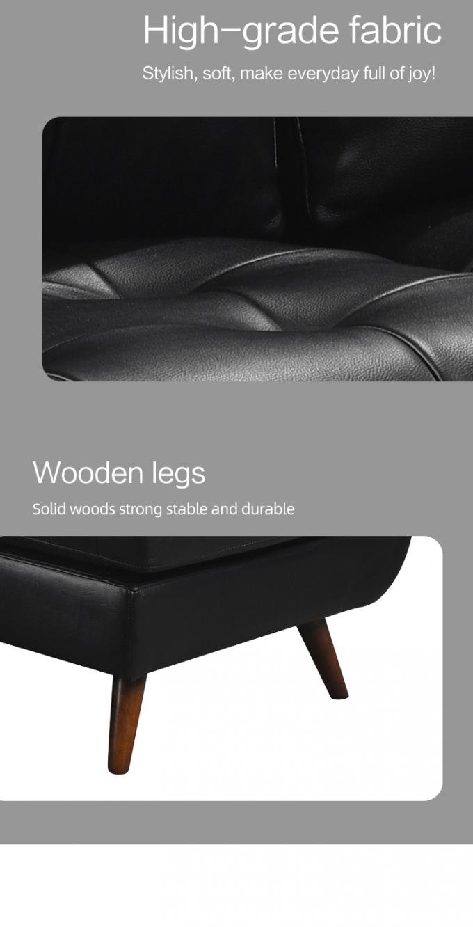 Recreation Entertainment hotel wohnzimmer luxury elegant waterproof faux leather corner sofa sets for living room 1