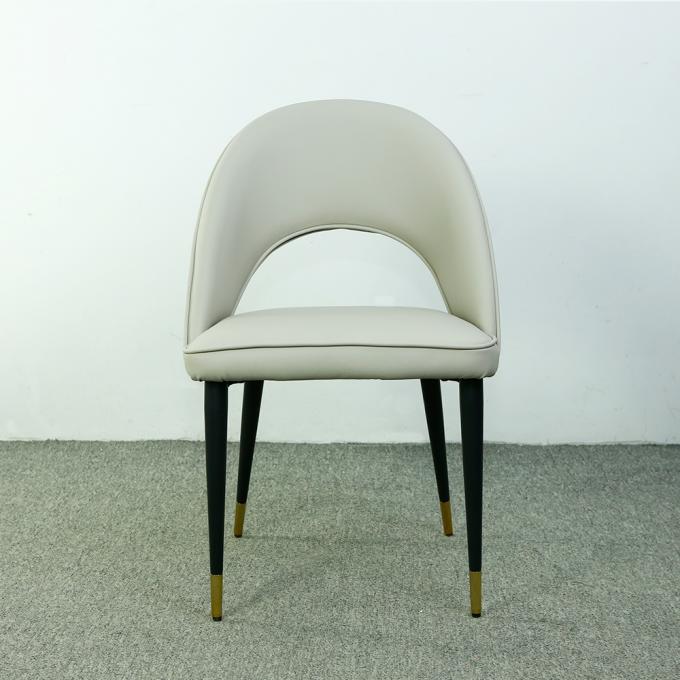 Apartment Upholstered Dining Chair Multipurpose Anti Scratch 2