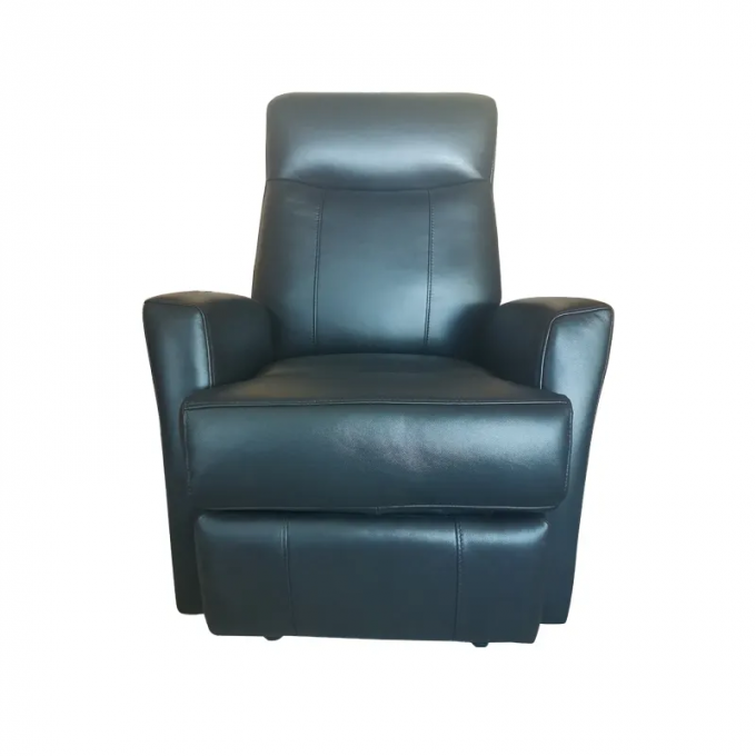 ODM Hotel Leather Power Recliner Sofa , Durable Leather Couch With Electric Recliners 6
