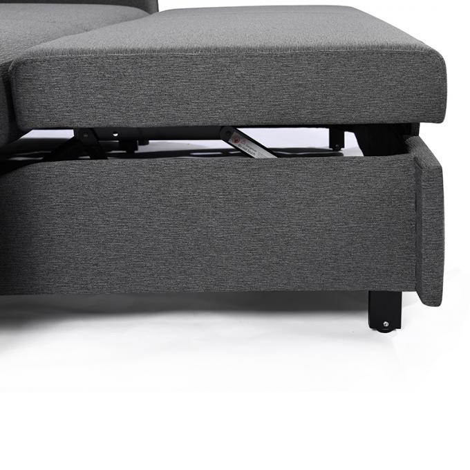 Hot selling high quality modern sofa coach with pull out bed for home use foldable 3 seat sofa bed 8