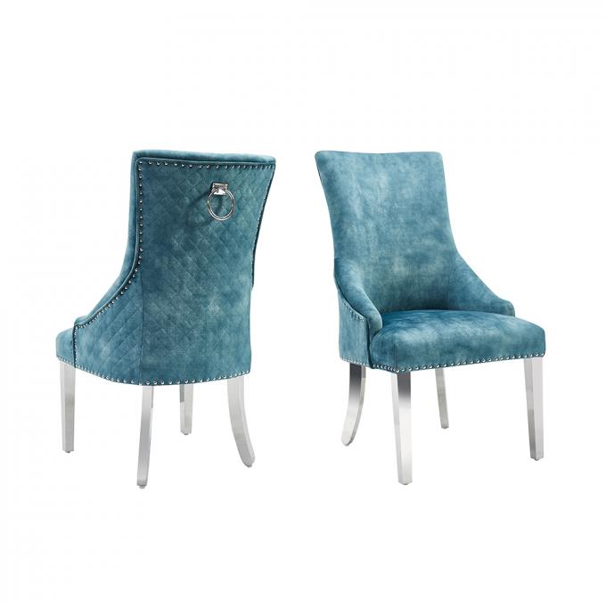 Breathable Tufted Side Chair Multicolor High Performance For Dining 2