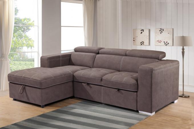 BSCI Modern Sectional Couch Sofa Set Pull Out Sofa Bed Multi-Functions Office Home Furniture leather L Shape Living Room 1