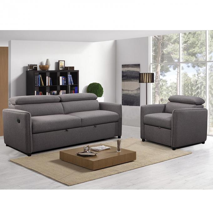 Best seller sleeper sofa 1+2+3 seats sofa set with pull out bed and chaise with storage multiple functions for Apartment 0