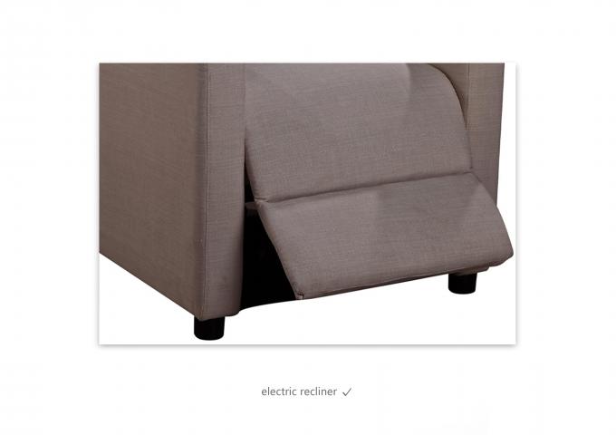 Multicolor Single Electric Recliner Sofa Multipurpose For Living Room 9