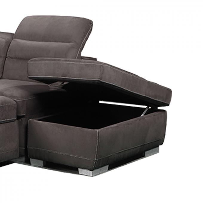 Home Practical Sectional Sleeper Sofa , Multipurpose Comfortable Daybed Couch 7