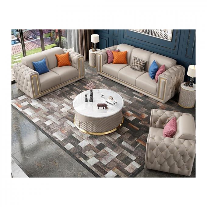 Latest New Design sofa furniture Luxury America style Europe style modern tufted design for living room Apartment 1