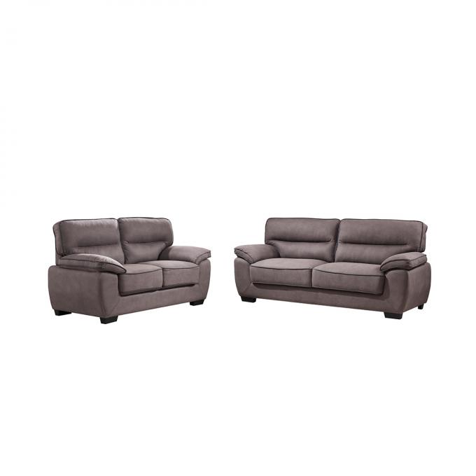 Nontoxic Fabric Home Furniture Sofas 210x56.5x82cm For Living Room 4