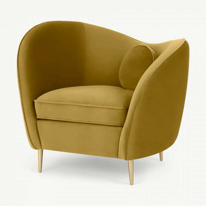 Foldable Fabric Single Sitting Sofa , Antiwear Single Person Couch Chair 3