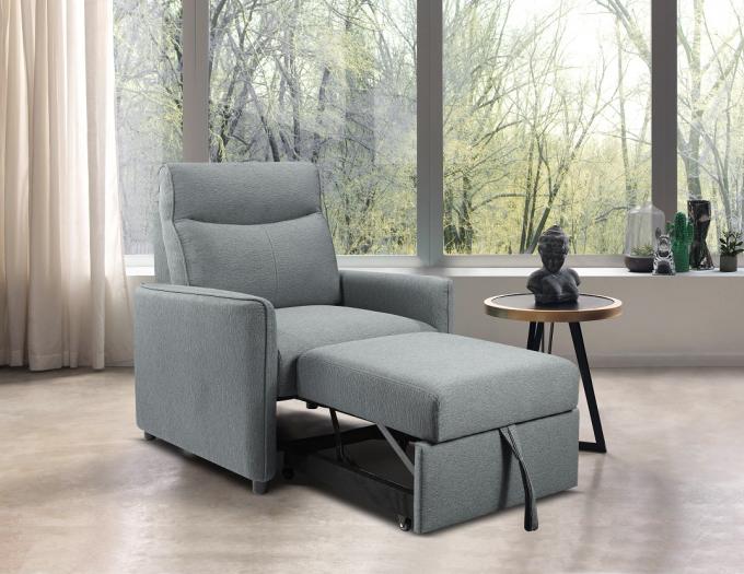 Factory Price Newest Convertible Folding Arm Chair office lunch break Sleeping footrest Single Seat Chair Sofa 5