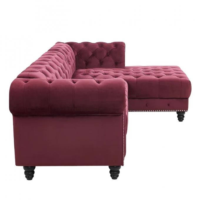 European American style Modern contemporary luxury living room sofa 1 2 3 corner set sectional sofas modern light luxury 2