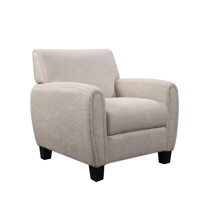 Stain Resistant Modern Single Seater Chair Antiwear Nontoxic For Living Room 8