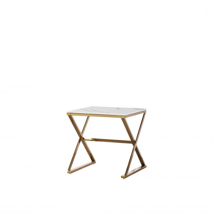 Hotel Practical Round Marble Cafe Table , Multifunctional Small Coffee Shop Table 2