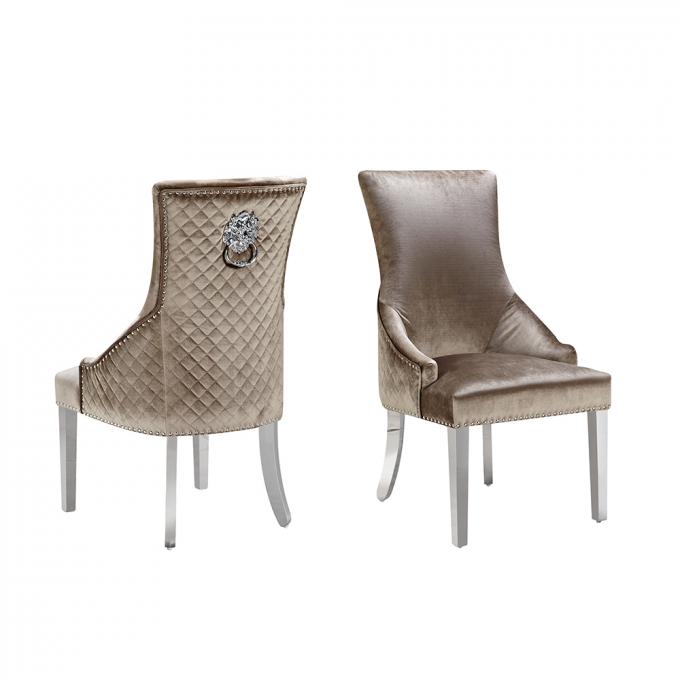 Breathable Tufted Side Chair Multicolor High Performance For Dining 7