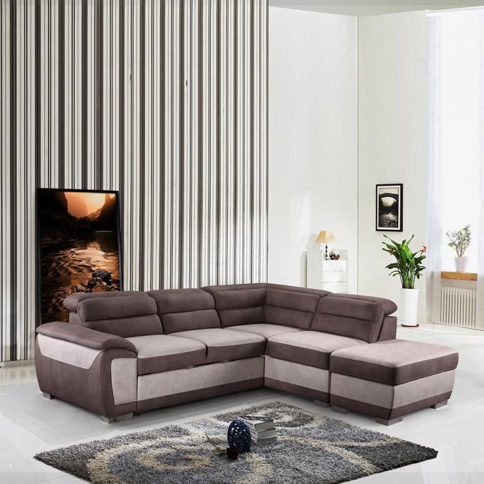 Home Practical Sectional Sleeper Sofa , Multipurpose Comfortable Daybed Couch 6