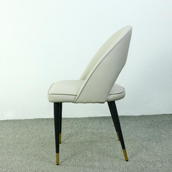 Apartment Upholstered Dining Chair Multipurpose Anti Scratch 3