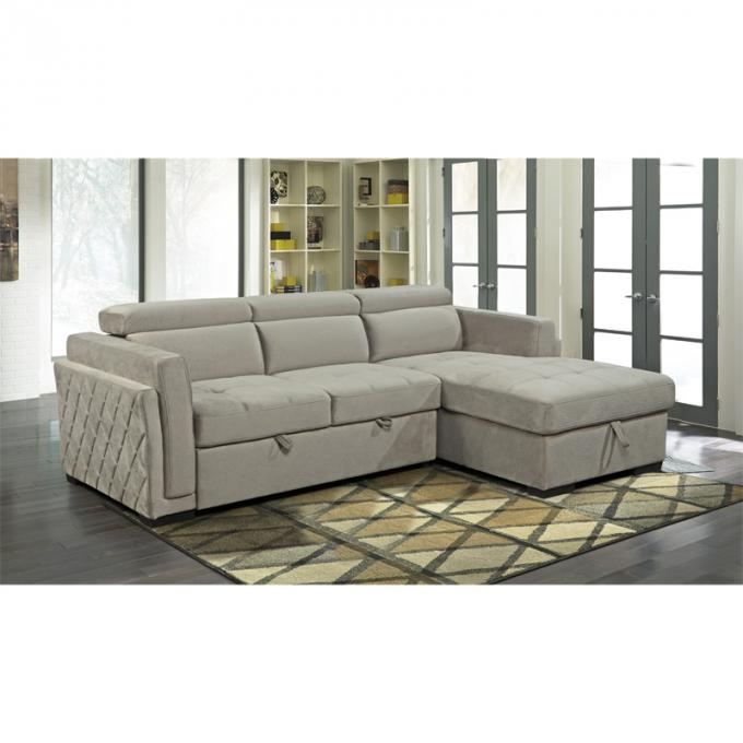 OEM/ODM Furniture manufacturer Wholesales price sofa set modern L shape sofa bed with multi functions 2