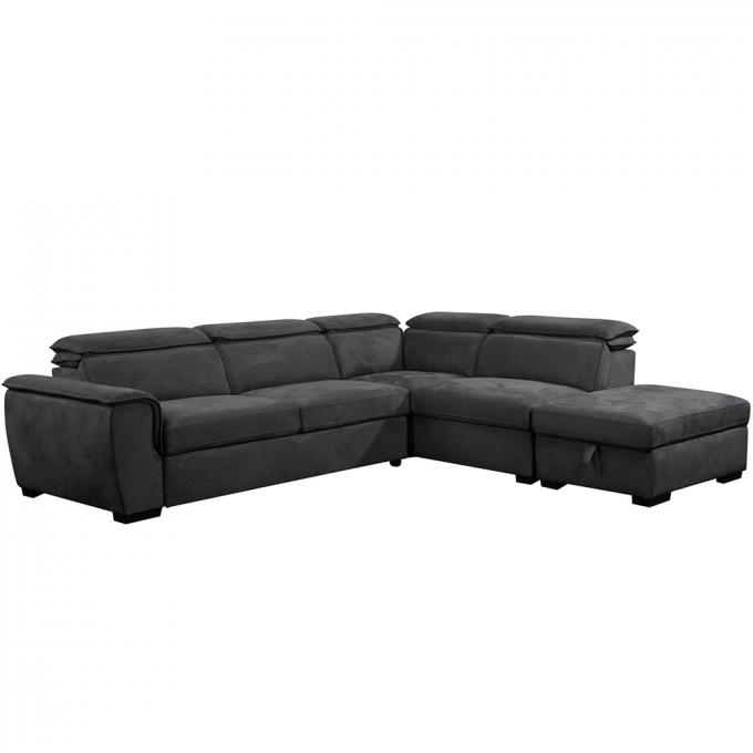 Breathable Practical Luxury Corner Couches , Convertible Luxury Sofa L Shape 7