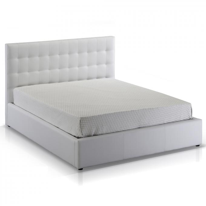 Fabric Small Ottoman Double Size Bed Stain Resistant Multiscene 5