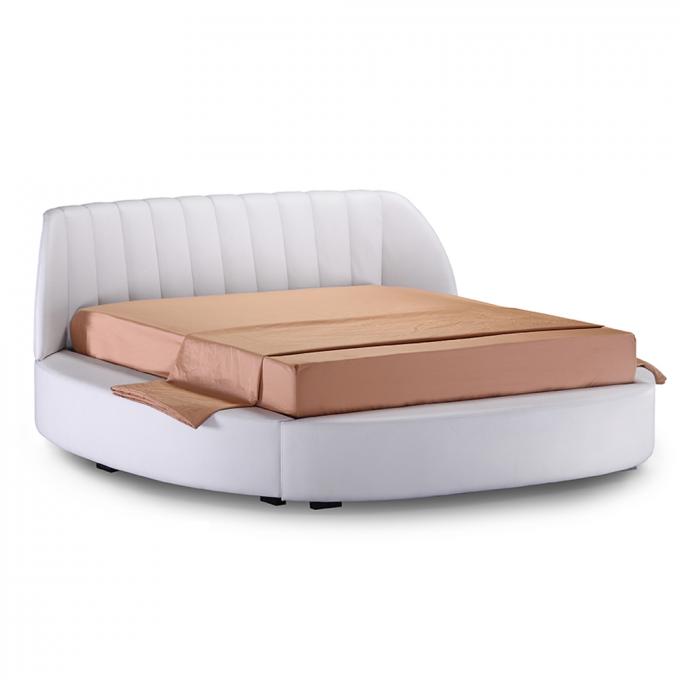 Bedroom Round Ottoman Storage Bed Multifunctional Comfortable 1