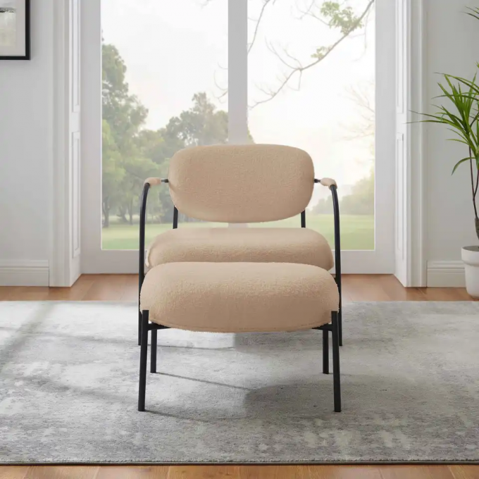 Multipurpose Modern Single Seater Chair Anti Abrasion Breathable 1