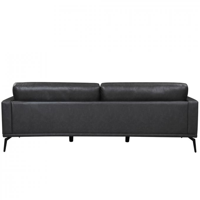 Nontoxic Sectional Modern Leather Sofa Multifunctional For Living Room 8