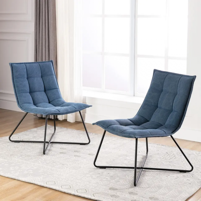 Multiscene Workshop Contemporary Side Chairs , Anti Scratch Modern Dining Chairs 1