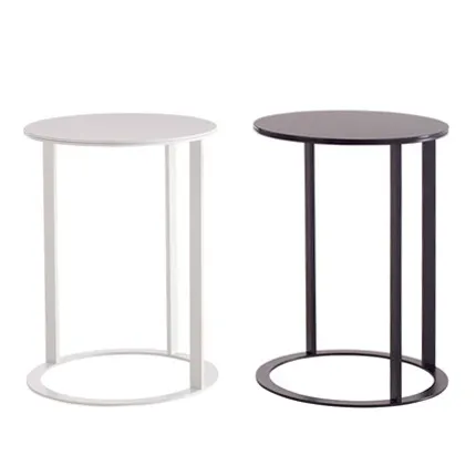 Anti Abrasion Coffee Cafe Tables Nontoxic Circle Shape Multiscene 4