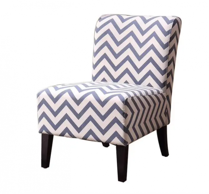 Practical Linen Modern Single Seater Chair Antiwear For Restaurant 1