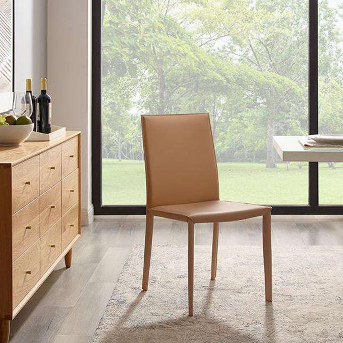 New Design Hotel Room Chair Writing Living room Chair Leather Modern Dining Room 0