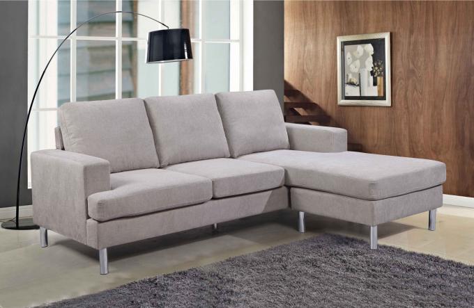 Multifunctional Luxury Corner Sofa Foldable Practical L Shape 5