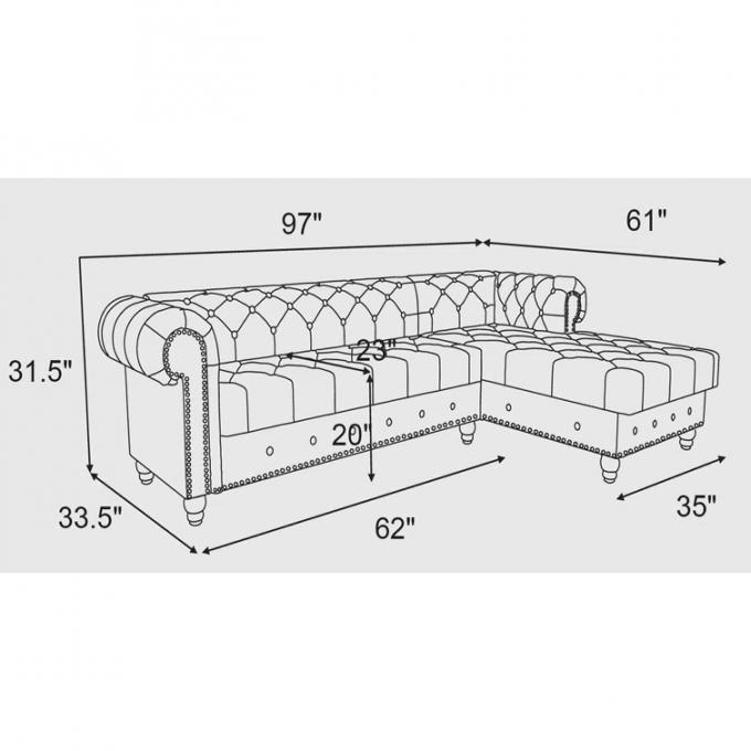 European American style Modern contemporary luxury living room sofa 1 2 3 corner set sectional sofas modern light luxury 5