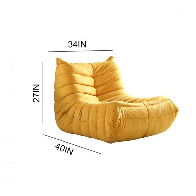 Stain Resistant Lazy Chair Sofa Anti Fading Modern Style For Bedroom 4