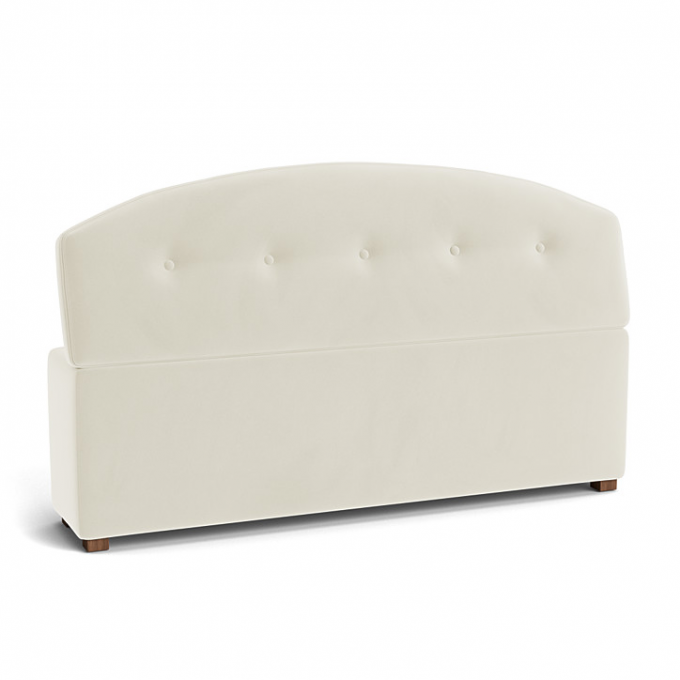 Linen Fabric Living Room Storage Ottoman Anti Scratch Multiscene 2