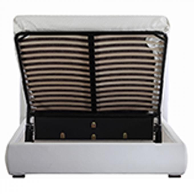 Antiwear Practical Ottoman Style Double Bed , Multifunctional Full Size Ottoman Bed 6