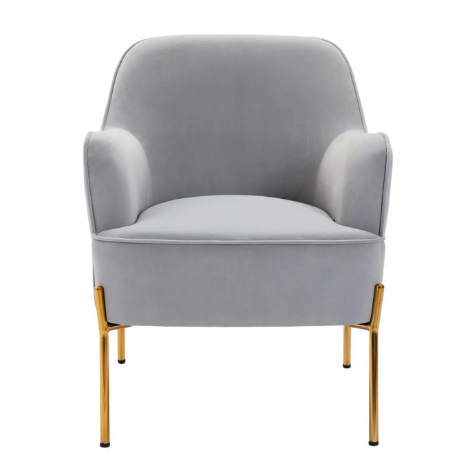 Luxury Anti Fading Modern Velvet Dining Chairs Multiscene Durable 6