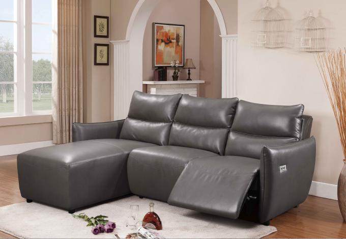 Durable Corner Electric Recliner Sofa Multiscene For Apartment 6