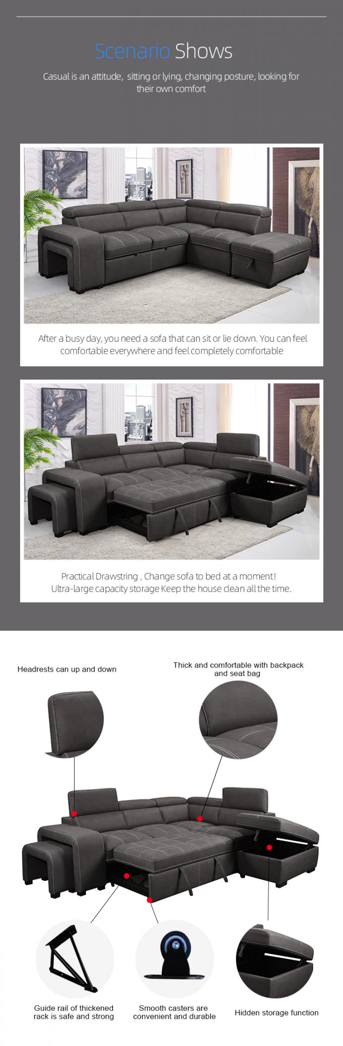 OEM/ODM Customize living room sofa shape living room sectional couch sofa Multi-functional sofa 3