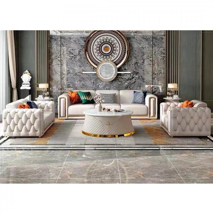 Latest New Design sofa furniture Luxury America style Europe style modern tufted design for living room Apartment 2
