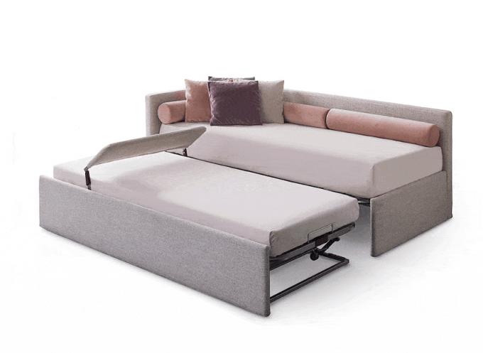 Antiwear Sectional Pull Out Couch Mattress , Multifunctional Fold Out Sofa Mattress 3