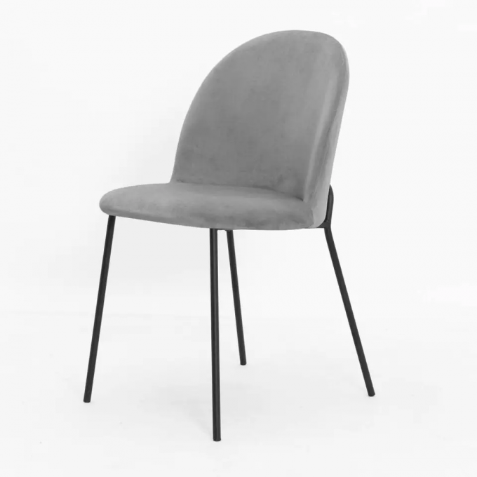 Multiscene Modern Fabric Dining Chairs , Indoor Dining Side Chairs Upholstered 3